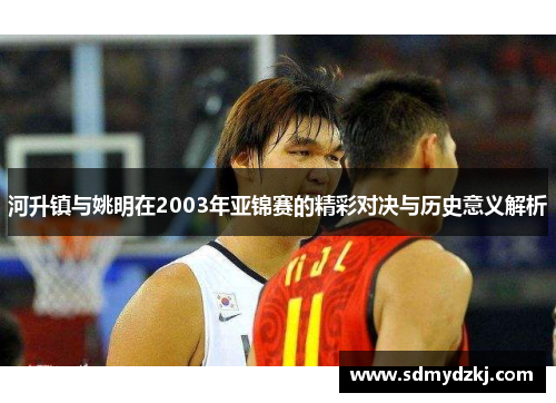 河升镇与姚明在2003年亚锦赛的精彩对决与历史意义解析